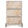 PAPERFLOW easyBox Classic Chic Rollcontainer weiß, bunt 61431 4 Auszüge 39,0 x 43,6 x 64,2 cm