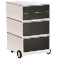 PAPERFLOW easyBox Industrial Rollcontainer weiß,...