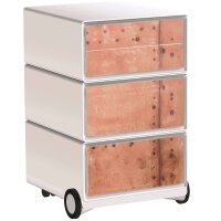 PAPERFLOW easyBox Industrial Rollcontainer weiß,...