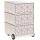 PAPERFLOW easyBox Black & White Rollcontainer weiß, schwarz 60459 4 Auszüge 39,0 x 43,6 x 64,2 cm