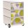 PAPERFLOW easyBox Business Rollcontainer weiß, bunt 62247 4 Auszüge 39,0 x 43,6 x 64,2 cm