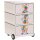PAPERFLOW easyBox Business Rollcontainer weiß, bunt 62141 4 Auszüge 39,0 x 43,6 x 64,2 cm