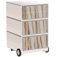 PAPERFLOW easyBox Contents Rollcontainer weiß, bunt...
