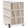 PAPERFLOW easyBox Contents Rollcontainer weiß, bunt 62077 4 Auszüge 39,0 x 43,6 x 64,2 cm
