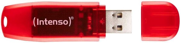 Intenso USB-Stick Rainbow Line rot 128 GB, 1 St.