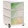 PAPERFLOW easyBox Business Rollcontainer weiß, bunt 62215 4 Auszüge 39,0 x 43,6 x 64,2 cm