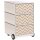 PAPERFLOW easyBox Classic Chic Rollcontainer weiß, bunt 60059 4 Auszüge 39,0 x 43,6 x 64,2 cm