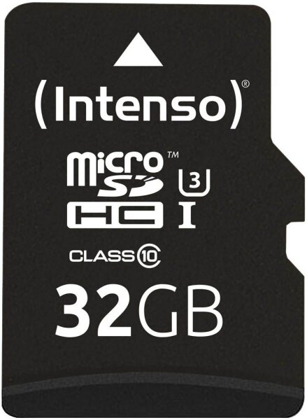 Intenso Speicherkarte microSDHC Professional, 32 GB, 1 St.