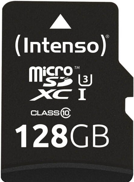 Intenso Speicherkarte microSDXC Professional, 128 GB, 1 St.