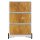 PAPERFLOW easyBox Classic Chic Rollcontainer weiß, bunt 61399 4 Auszüge 39,0 x 43,6 x 64,2 cm