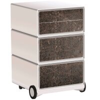 PAPERFLOW easyBox Industrial Rollcontainer weiß,...