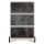 PAPERFLOW easyBox Industrial Rollcontainer weiß, bunt 62556 4 Auszüge 39,0 x 43,6 x 64,2 cm