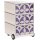 PAPERFLOW easyBox Contents Rollcontainer weiß, bunt 61217 4 Auszüge 39,0 x 43,6 x 64,2 cm