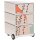 PAPERFLOW easyBox Colour Rollcontainer weiß, bunt 61061 4 Auszüge 39,0 x 43,6 x 64,2 cm