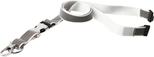 tarifold Lanyards 200532, Textilband, weiß, 10 St.
