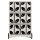 PAPERFLOW easyBox Black & White Rollcontainer weiß, schwarz 60587 4 Auszüge 39,0 x 43,6 x 64,2 cm