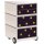 PAPERFLOW easyBox Classic Chic Rollcontainer weiß, bunt 60075 4 Auszüge 39,0 x 43,6 x 64,2 cm