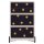 PAPERFLOW easyBox Classic Chic Rollcontainer weiß, bunt 60075 4 Auszüge 39,0 x 43,6 x 64,2 cm