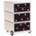 PAPERFLOW easyBox Classic Chic Rollcontainer weiß, bunt 60075 4 Auszüge 39,0 x 43,6 x 64,2 cm