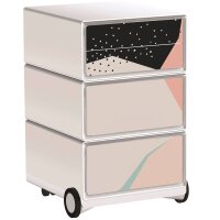 PAPERFLOW easyBox Colour Rollcontainer weiß, bunt...