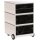 PAPERFLOW easyBox Contents Rollcontainer weiß, bunt 61941 4 Auszüge 39,0 x 43,6 x 64,2 cm