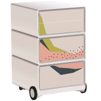 PAPERFLOW easyBox Colour Rollcontainer weiß, bunt...
