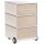 PAPERFLOW easyBox Classic Chic Rollcontainer weiß, bunt 62407 4 Auszüge 39,0 x 43,6 x 64,2 cm