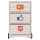 PAPERFLOW easyBox Business Rollcontainer weiß, bunt 62279 4 Auszüge 39,0 x 43,6 x 64,2 cm