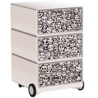 PAPERFLOW easyBox Business Rollcontainer weiß, bunt...