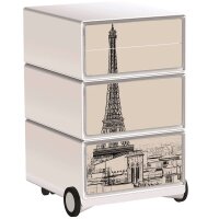 PAPERFLOW easyBox Business Rollcontainer weiß, bunt...