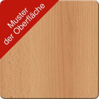 MÖBELPARTNER Verbindungsplatte buche, fünfeckig...