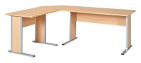 MÖBELPARTNER Verbindungsplatte buche, fünfeckig 65,0 x 65,0 x 2,2 cm