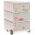 PAPERFLOW easyBox Tropical Rollcontainer weiß, bunt 60715 4 Auszüge 39,0 x 43,6 x 64,2 cm