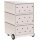 PAPERFLOW easyBox Black & White Rollcontainer weiß, schwarz 60507 4 Auszüge 39,0 x 43,6 x 64,2 cm