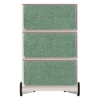 PAPERFLOW easyBox Contents Rollcontainer weiß, bunt 62045 4 Auszüge 39,0 x 43,6 x 64,2 cm