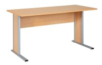MÖBELPARTNER Schreibtisch buche rechteckig,...