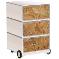 PAPERFLOW easyBox Contents Rollcontainer weiß, bunt...
