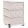 PAPERFLOW easyBox Classic Chic Rollcontainer weiß, bunt 61479 4 Auszüge 39,0 x 43,6 x 64,2 cm