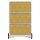 PAPERFLOW easyBox Vintage Rollcontainer weiß, bunt 60779 4 Auszüge 39,0 x 43,6 x 64,2 cm