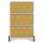 PAPERFLOW easyBox Vintage Rollcontainer weiß, bunt 60779 4 Auszüge 39,0 x 43,6 x 64,2 cm