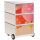 PAPERFLOW easyBox Colour Rollcontainer weiß, bunt 61595 4 Auszüge 39,0 x 43,6 x 64,2 cm