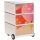 PAPERFLOW easyBox Colour Rollcontainer weiß, bunt 61595 4 Auszüge 39,0 x 43,6 x 64,2 cm
