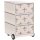 PAPERFLOW easyBox Business Rollcontainer weiß, bunt 60379 4 Auszüge 39,0 x 43,6 x 64,2 cm