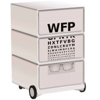 PAPERFLOW easyBox Business Rollcontainer weiß, bunt...