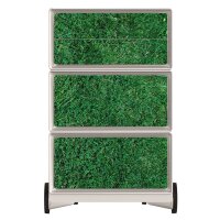 PAPERFLOW easyBox Contents Rollcontainer weiß, bunt 62034 4 Auszüge 39,0 x 43,6 x 64,2 cm