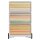 PAPERFLOW easyBox Colour Rollcontainer weiß, bunt 61643 4 Auszüge 39,0 x 43,6 x 64,2 cm