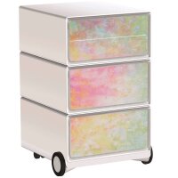 PAPERFLOW easyBox Colour Rollcontainer weiß, bunt...