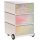 PAPERFLOW easyBox Colour Rollcontainer weiß, bunt 61610 4 Auszüge 39,0 x 43,6 x 64,2 cm