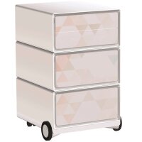 PAPERFLOW easyBox Colour Rollcontainer weiß, bunt...