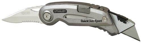 STANLEY Cuttermesser Sportmesser Quickslide schwarz 19,0 mm, 1 St.